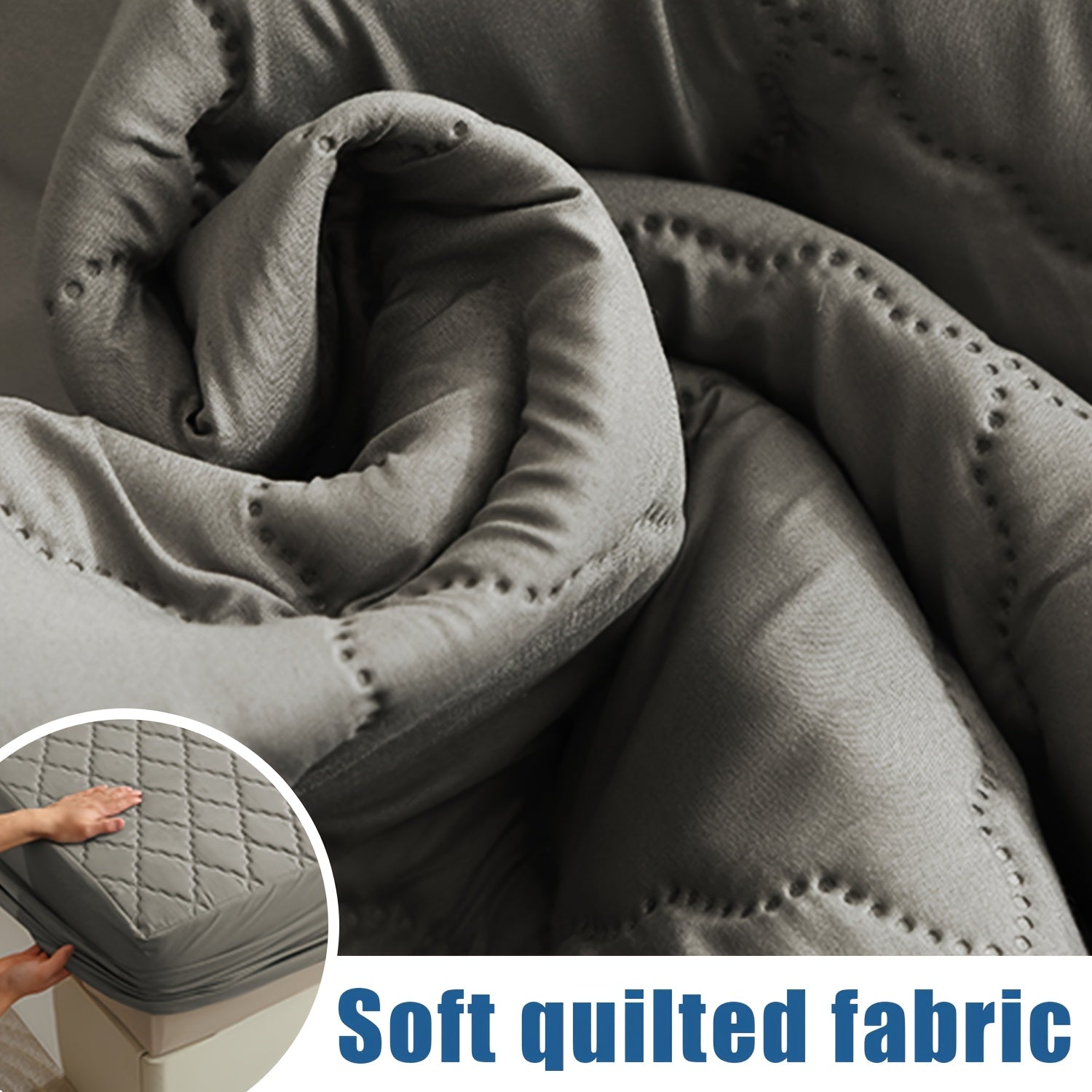 1pc/set Waterproof Mattress Protective Cover- Ultra Soft And Breathable Mattress Protective Cover, Waterproof Mattress Protective Cover That Fits Snugly Between Bed Sheets, Suitable for Room Decoration, Bedrooms, Guest Rooms, (excluding Pillowcases)