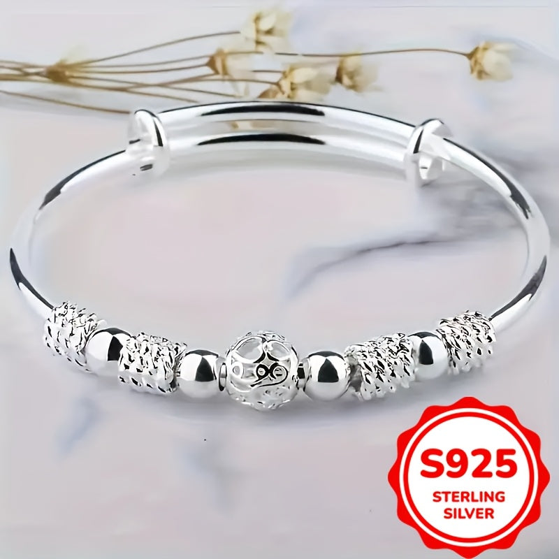 Stylish 925 Sterling Silver Bracelet - Great for Daily Use And Special Events, Perfect Presents for Birthdays, Weddings, New Year'S, Valentine'S Day, 5G