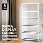 5-Tier White Collectable Display Case product detail 3