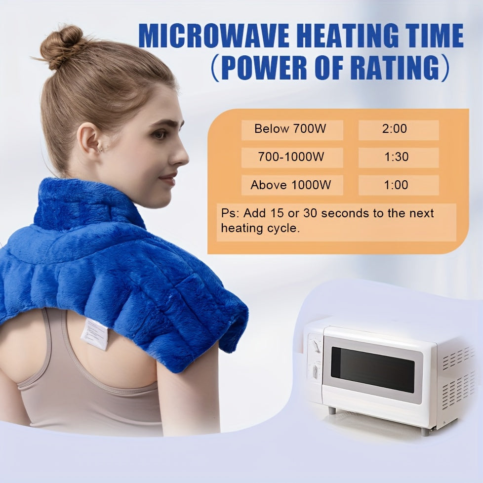 Uncn'S Versatile Microwaveable Neck And Shoulder Warmer Provides Soothing Moisture Heat for Relaxation, Is Gentle on The Skin, And Is Perfect for Alleviating