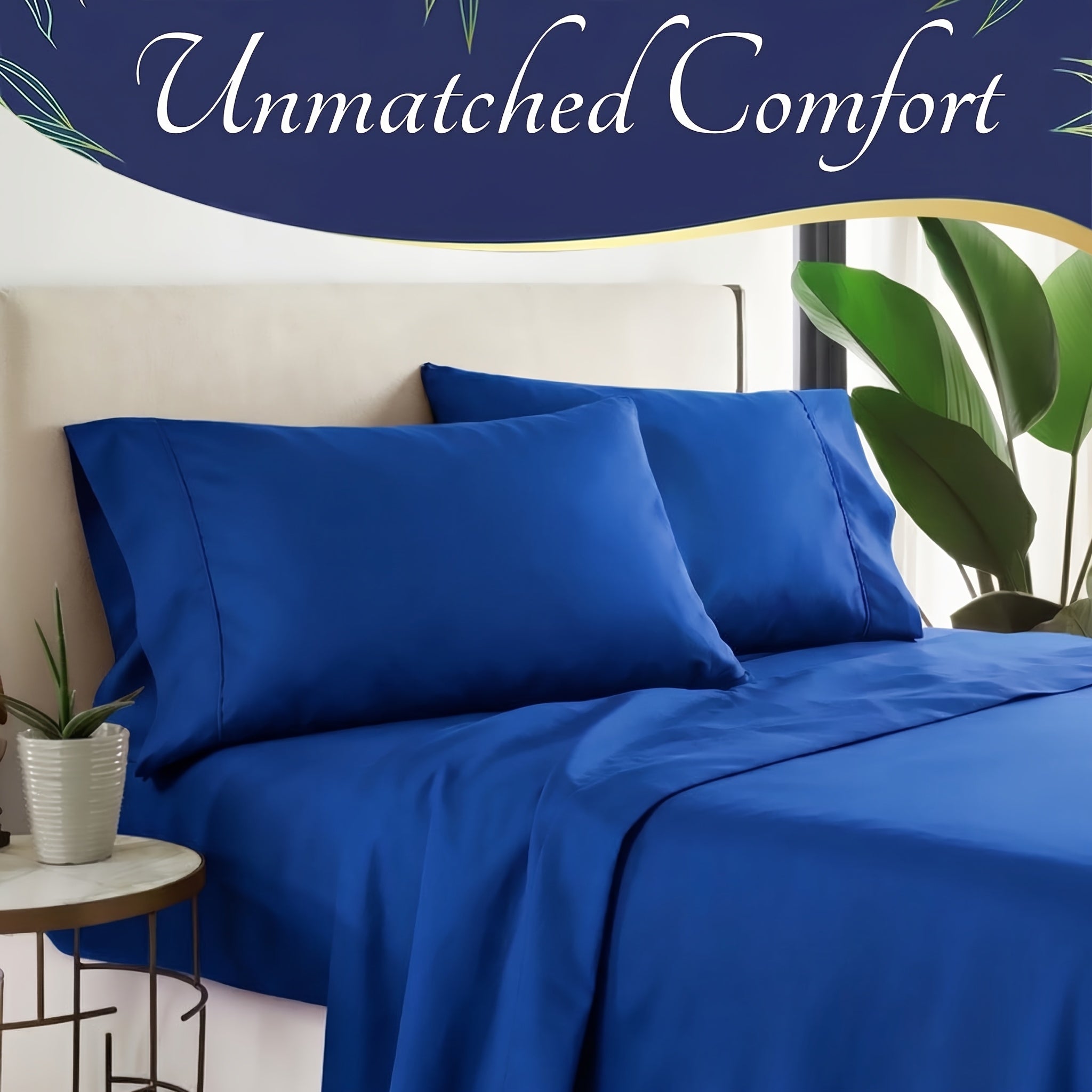 Bamboo Fiber Bedding Including a 3/4pcs Cover, Sheet, And Pillowcases, Designed to Be Soft And Gentle on The Skin, Providing Comfort And Breathability, Ideal for Those Who Sleep Hot, Featuring a Deep Pocket Design for a Snug And Secure Fit