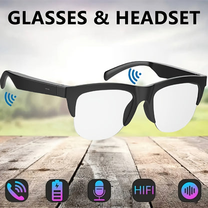 Smart Audio Sunglasses, HD Voice Call And HIFI Music Quality Wireless Glasses, UV Protection Sunglasses, Suitable for Sports, Driving, And Daily Home Wear, Stereo Sound Quality Wireless Headphone Glasses