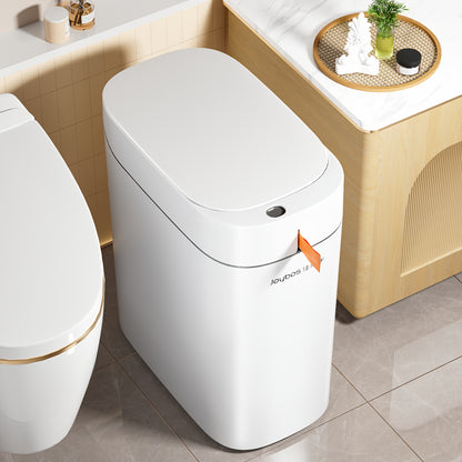 Touchless Motion Sensor Trash Can with Lid & 30 Bags - Closing Hands-Free Operation, Quiet Close, Sensor-Activated Lid, Compact Space-Saving Plastic Bin, 8.33 L for Small Spaces Suitable for Kitchen, Bathroom, Living Room - Ideal for & Office, Great