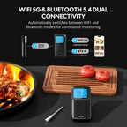 5G Wi-Fi Wireless Meat Thermometer detail view 8 for Australian shoppers