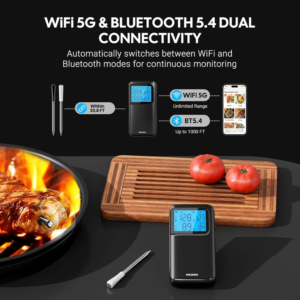 5G Wi-Fi Wireless Meat Thermometer detail view 8 for Australian shoppers