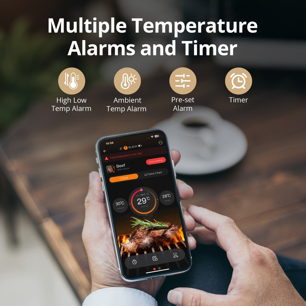 5G Wi-Fi Wireless Meat Thermometer detail view 15 for Australian shoppers