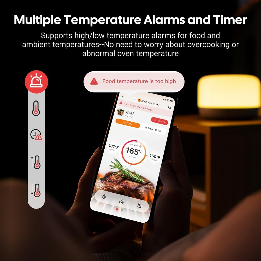 5G Wi-Fi Wireless Meat Thermometer detail view 5 for Australian shoppers
