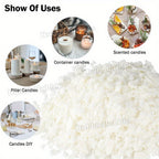5kg Natural Soy Wax for Candle Making - container candles, tea lights – additional product view 10