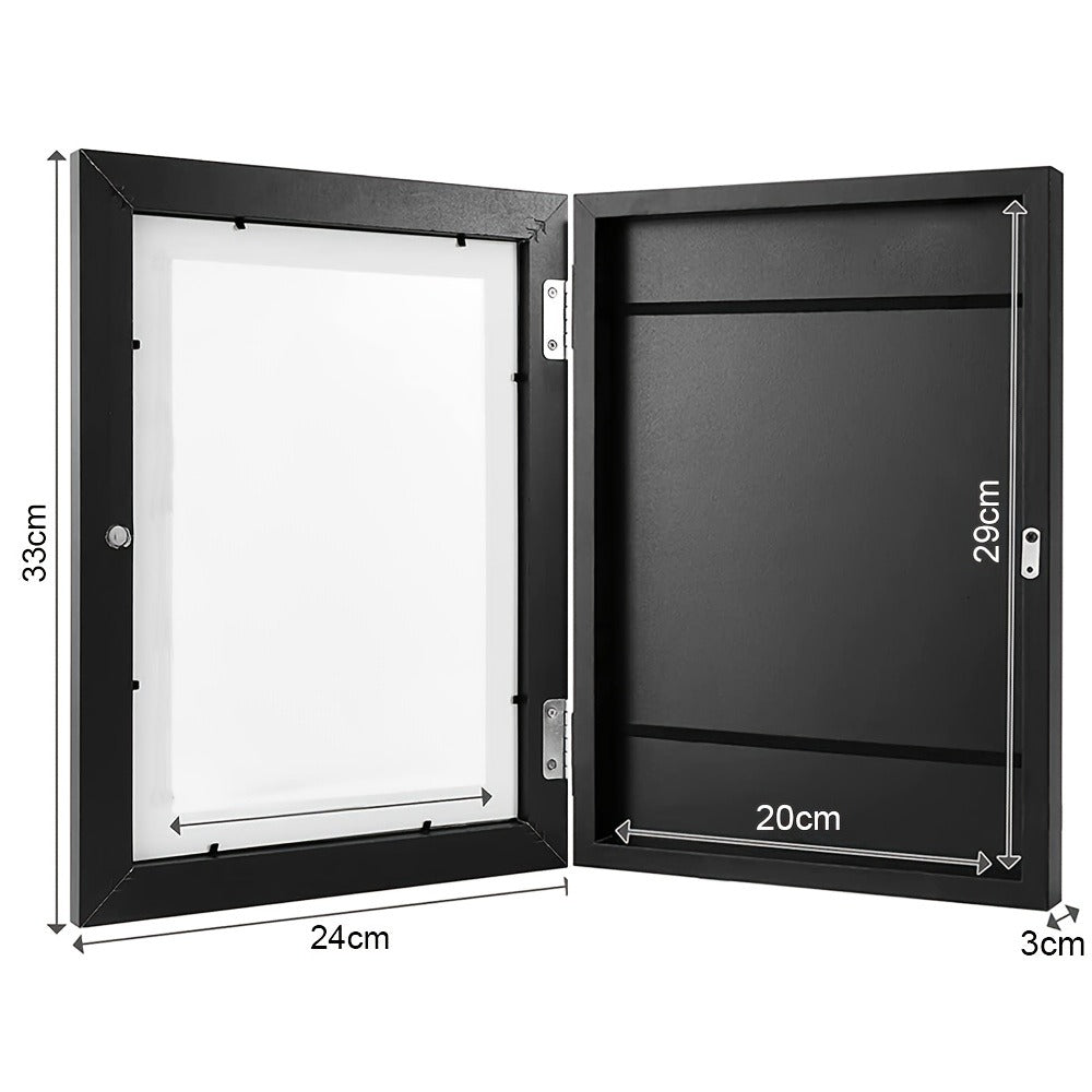 5pcs A4 Picture Frame Set - home and office wall display – design and construction details