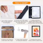 5pcs A4 Picture Frame Set - home and office wall display – additional product view 12