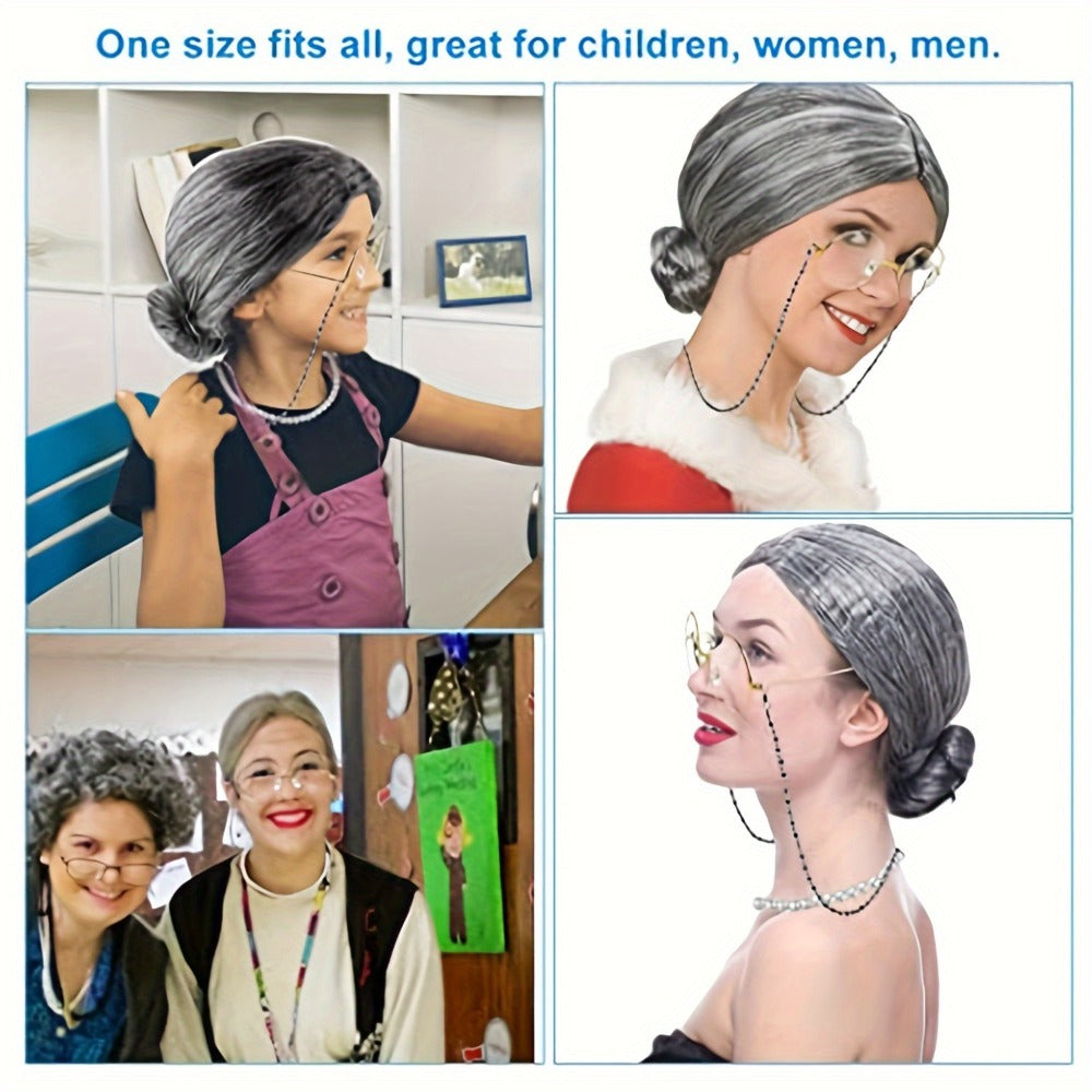 Grandma Cosplay Costume Set detail view 11 for Australian shoppers