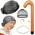 Grandma Cosplay Costume Set main product view for Australian shoppers