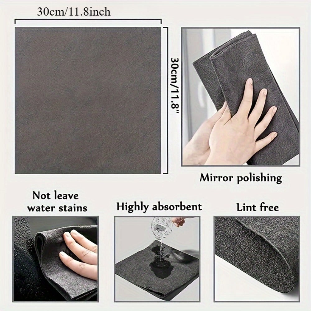 Streak-Free Glass Cleaning Cloth Set detail view 6 for Australian shoppers
