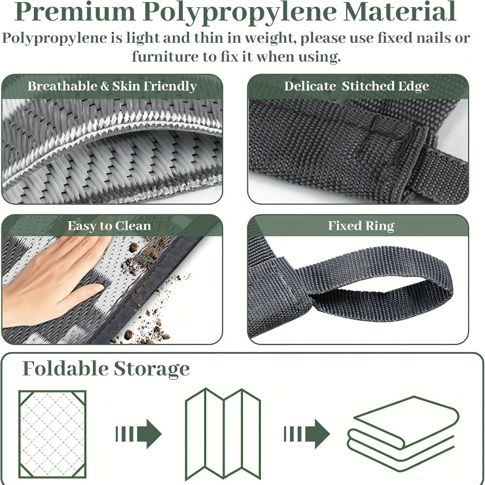 5X8FT Reversible Outdoor Mat product detail 6