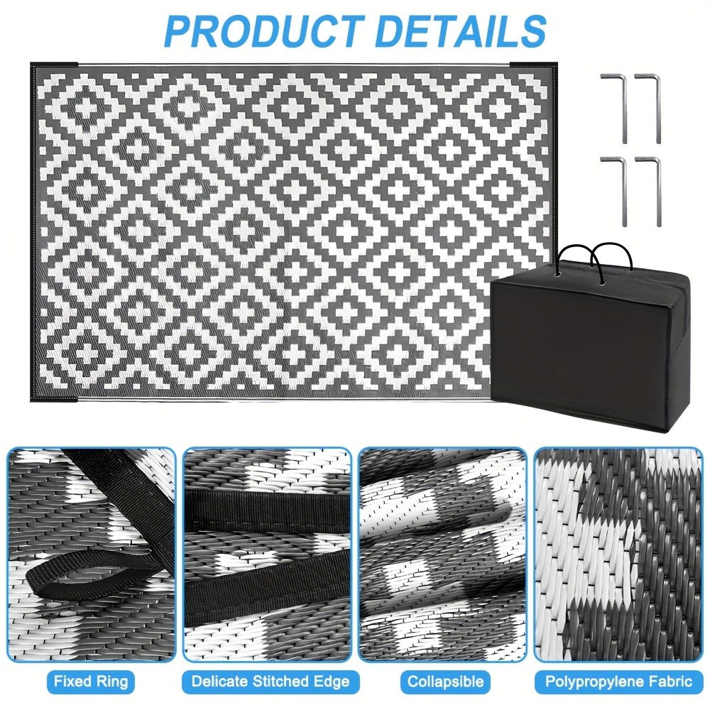 5X8FT Reversible Outdoor Mat product detail 12