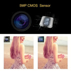 6.86cm HD Digital Camera and Camcorder - travel, family and outdoor – alternate design view