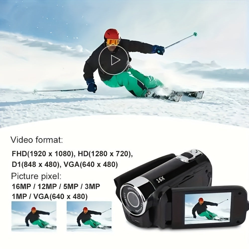 6.86cm HD Digital Camera and Camcorder - travel, family and outdoor – additional product view 17