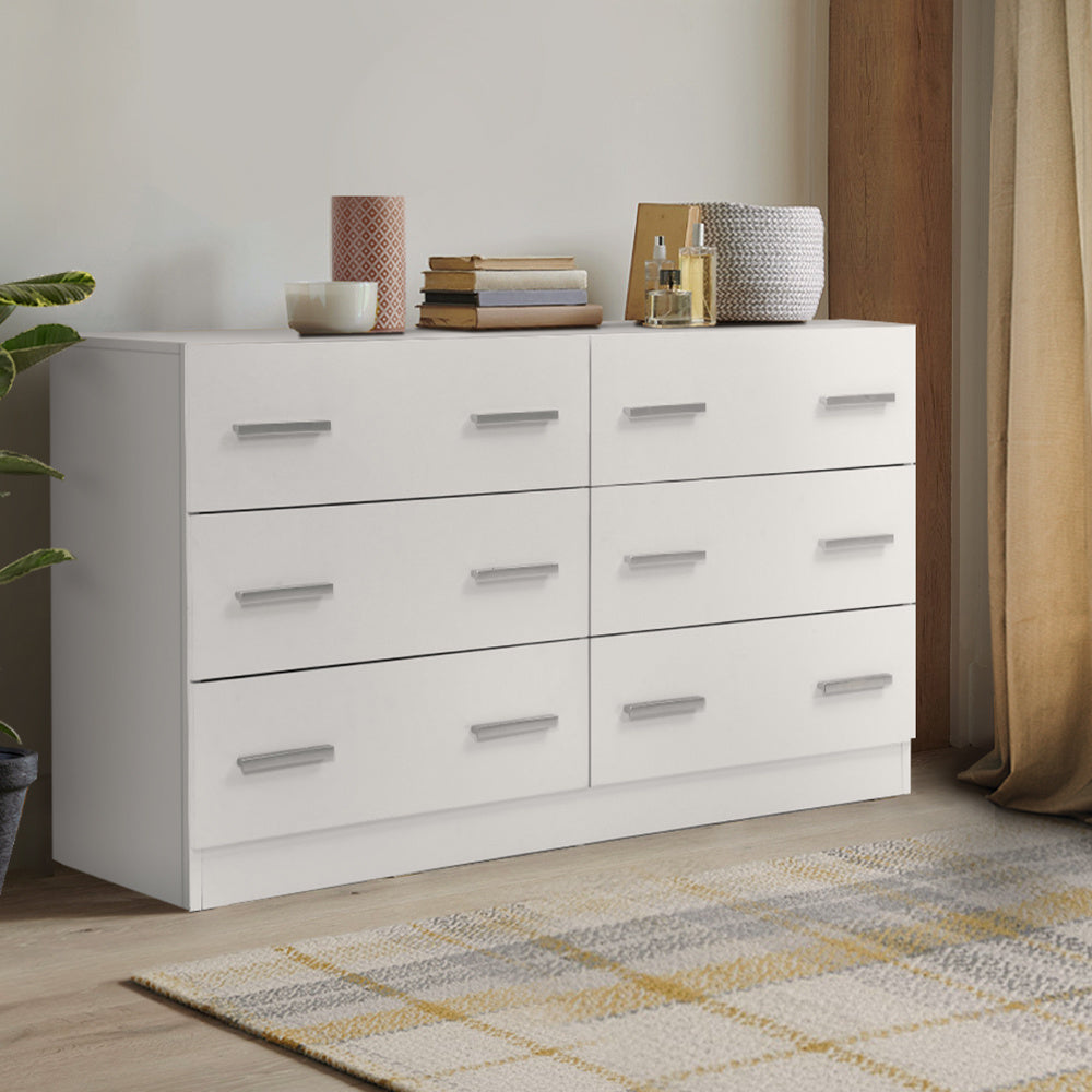 6-Drawer Tallboy Storage Cabinet – Space-Saving Home Organiser – additional product view 16