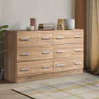 6-Drawer Tallboy Storage Cabinet – Space-Saving Home Organiser – close-up product details