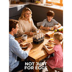 6-Egg Electric Cooker with Auto Shut-Off - breakfast and meal – additional product view