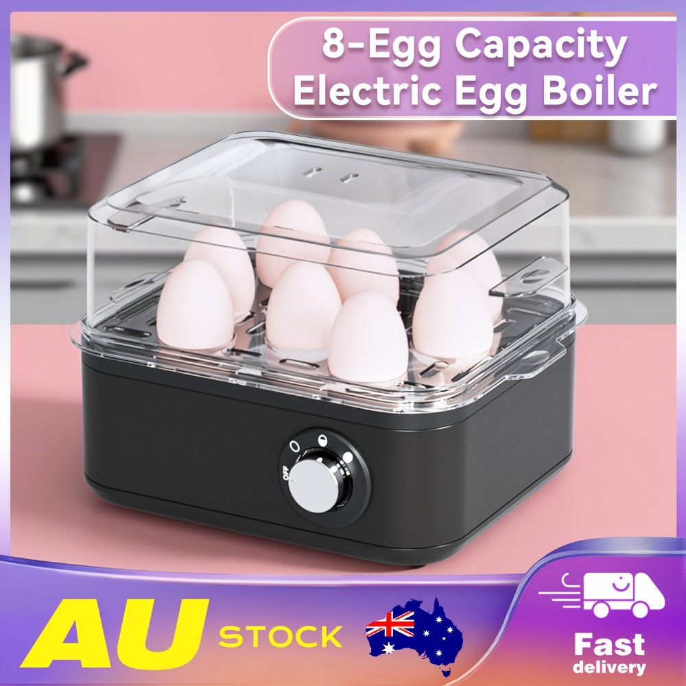 6-Egg Electric Cooker with Auto Shut-Off - breakfast and meal – design and construction details