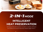 6-Egg Electric Cooker with Auto Shut-Off - breakfast and meal – additional product view 16