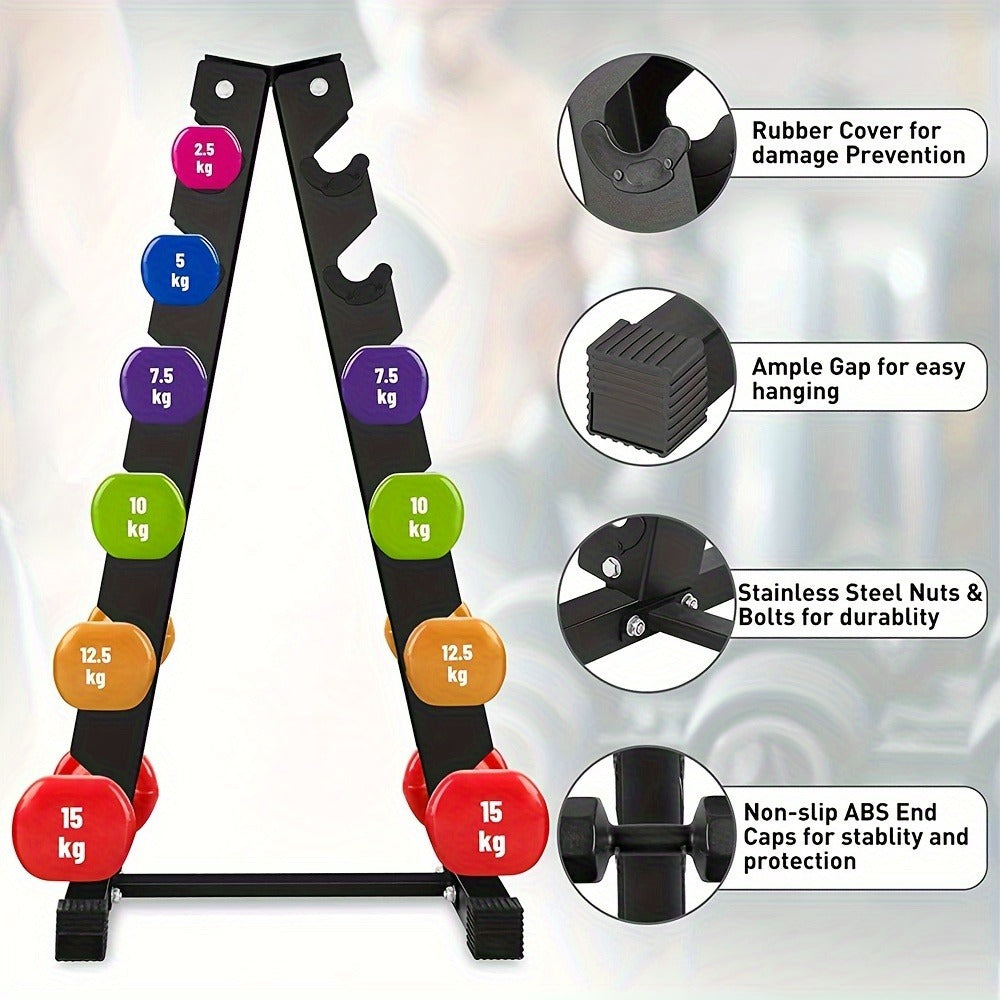 6-Pair Adjustable Weight Set – Heavy-duty construction – product detail angle