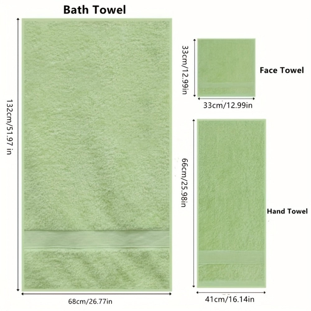6-Piece Cotton Bath Towel Set product detail 4