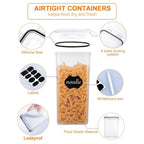 6-Piece Plastic Food Storage Container Set product detail 8