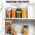 6-Piece Plastic Food Storage Container Set product detail 10