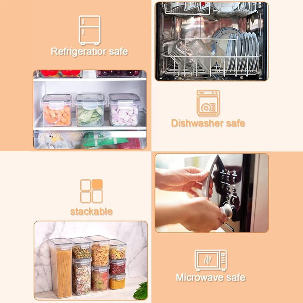6-Piece Plastic Food Storage Container Set product detail 15