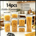 6-Piece Plastic Food Storage Container Set product detail 5