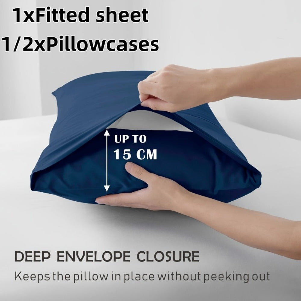 Microfibre Bed Sheet Set product detail 16