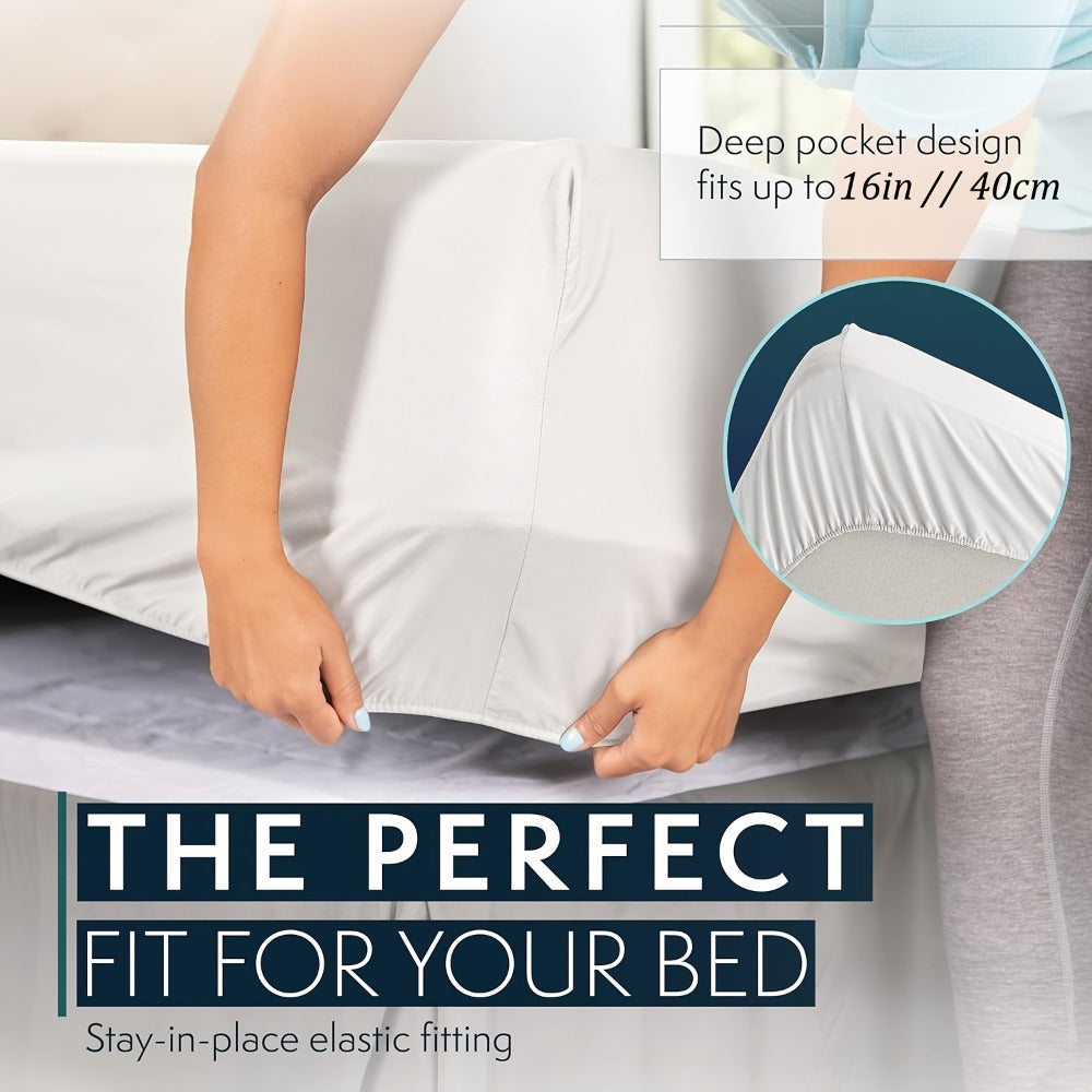 Microfibre Bed Sheet Set product detail 20