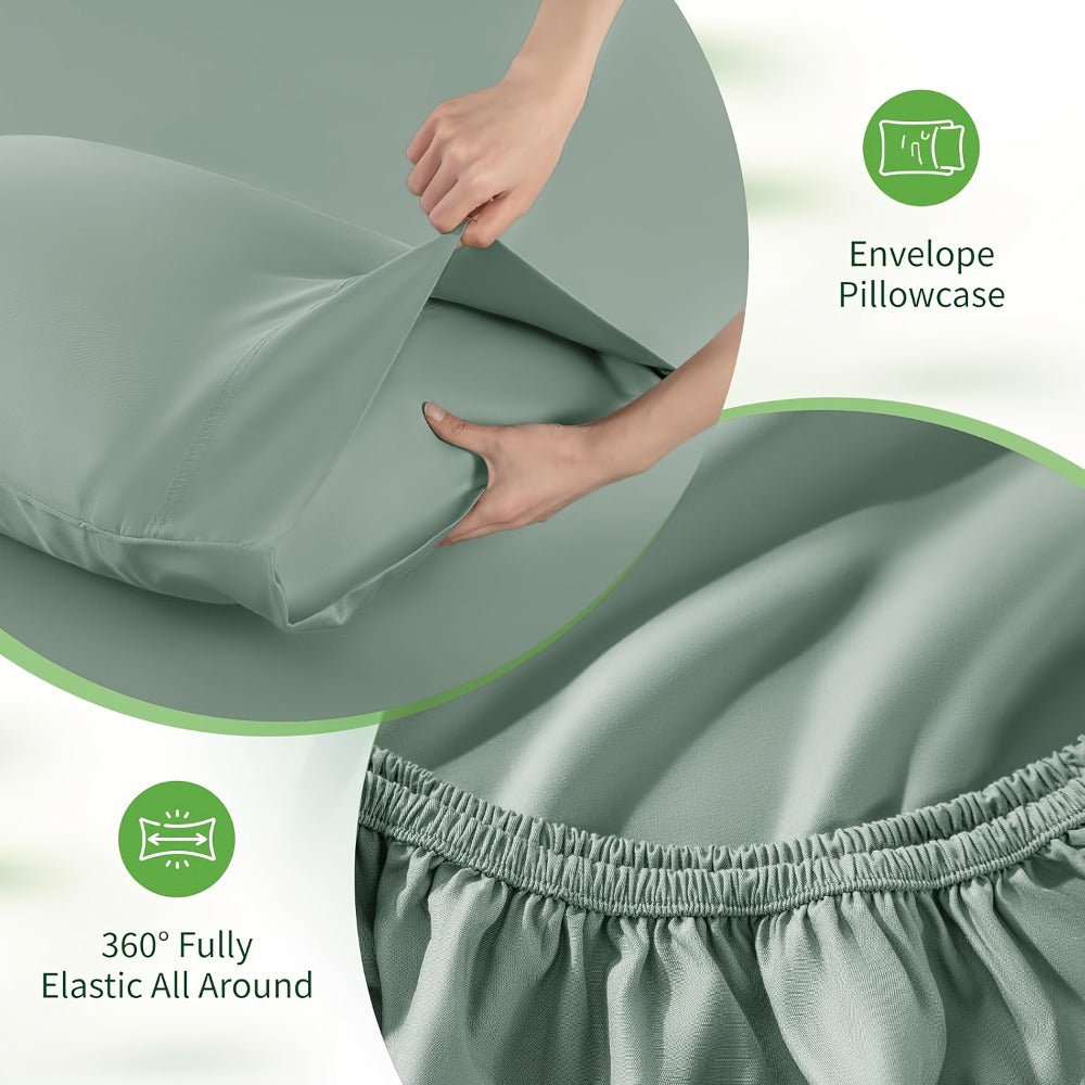 60.96cm Cooling Breathable Kids Bed Sheet Set - children's bedrooms – additional product view 10
