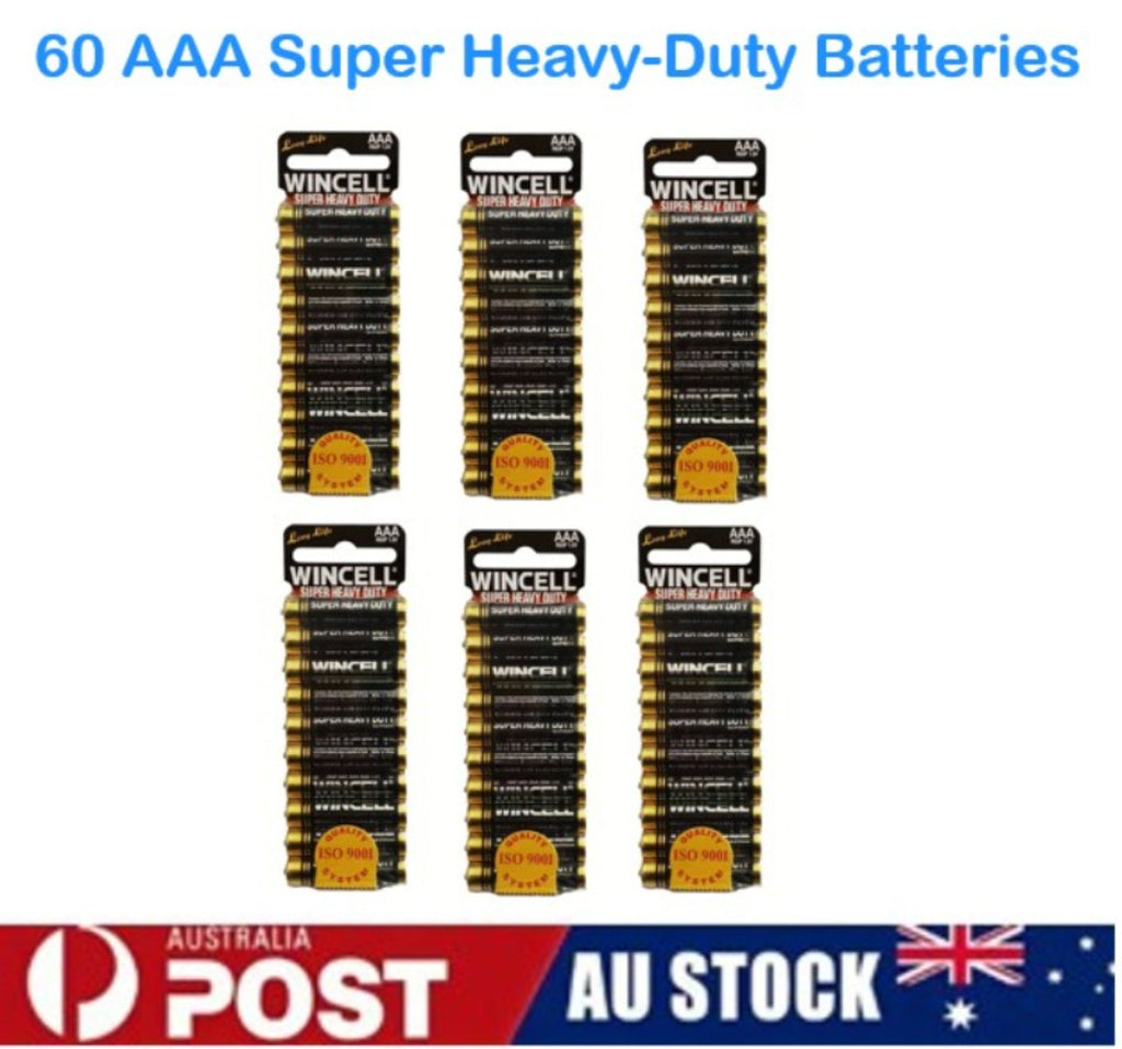 60-Piece Rechargeable Battery Set — For Home and Office Use – feature reference