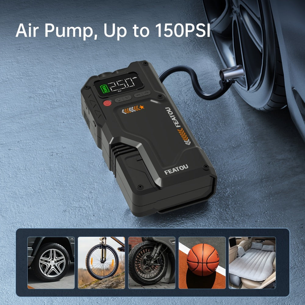 6000A 12V Portable Car Jump Starter product detail 8