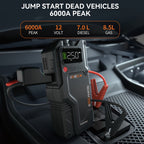 6000A 12V Portable Car Jump Starter product detail 4