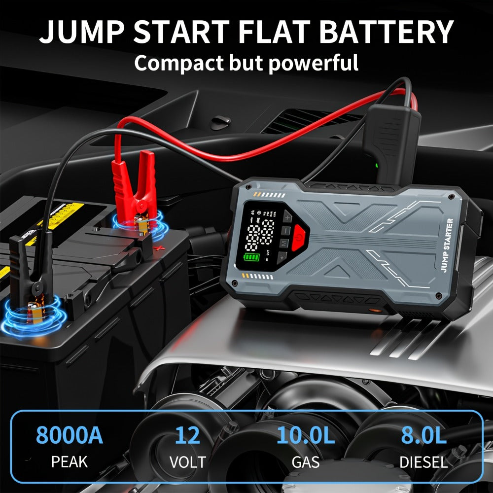 6000A 12V Portable Car Jump Starter product detail 10