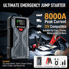 6000A 12V Portable Car Jump Starter product detail 11