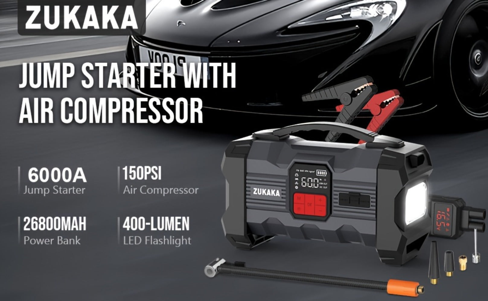 6000A Portable Car Jump Starter product detail 13