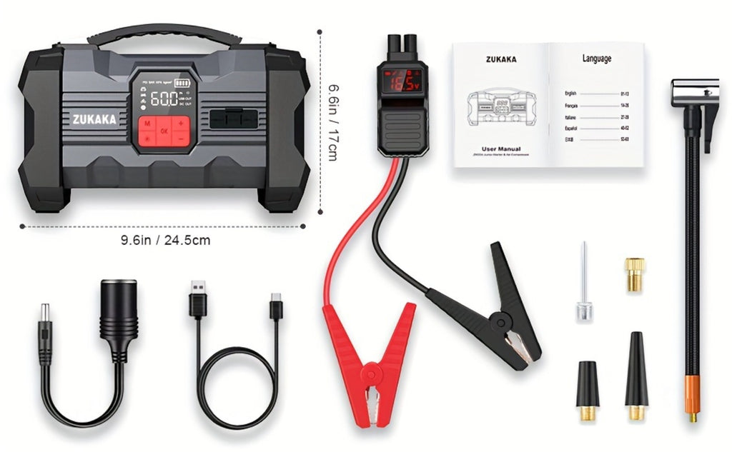 6000A Portable Car Jump Starter product detail 15
