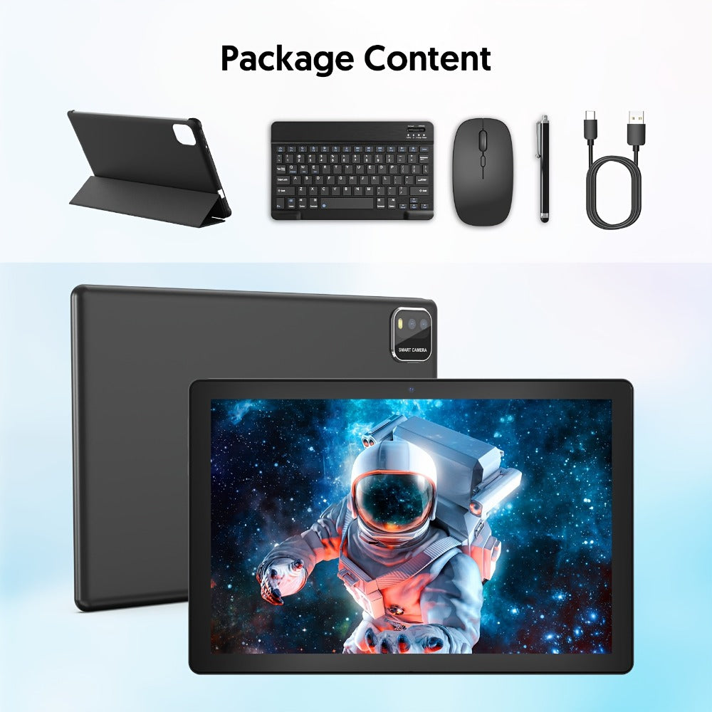 6000mAh Android Tablet — 10 Inch for Home and Office Use – close-up product details