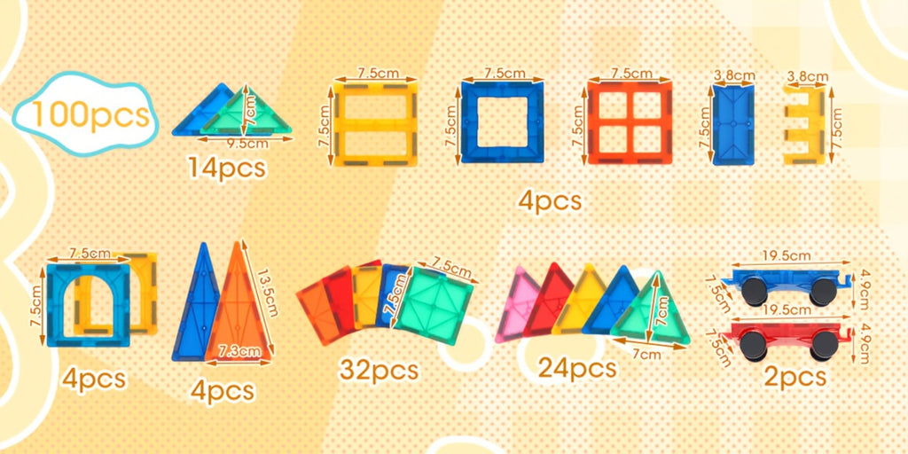 Magnetic Building Tile Set detail view 13 for Australian shoppers