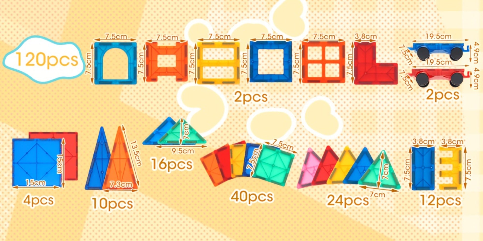 Magnetic Building Tile Set detail view 14 for Australian shoppers