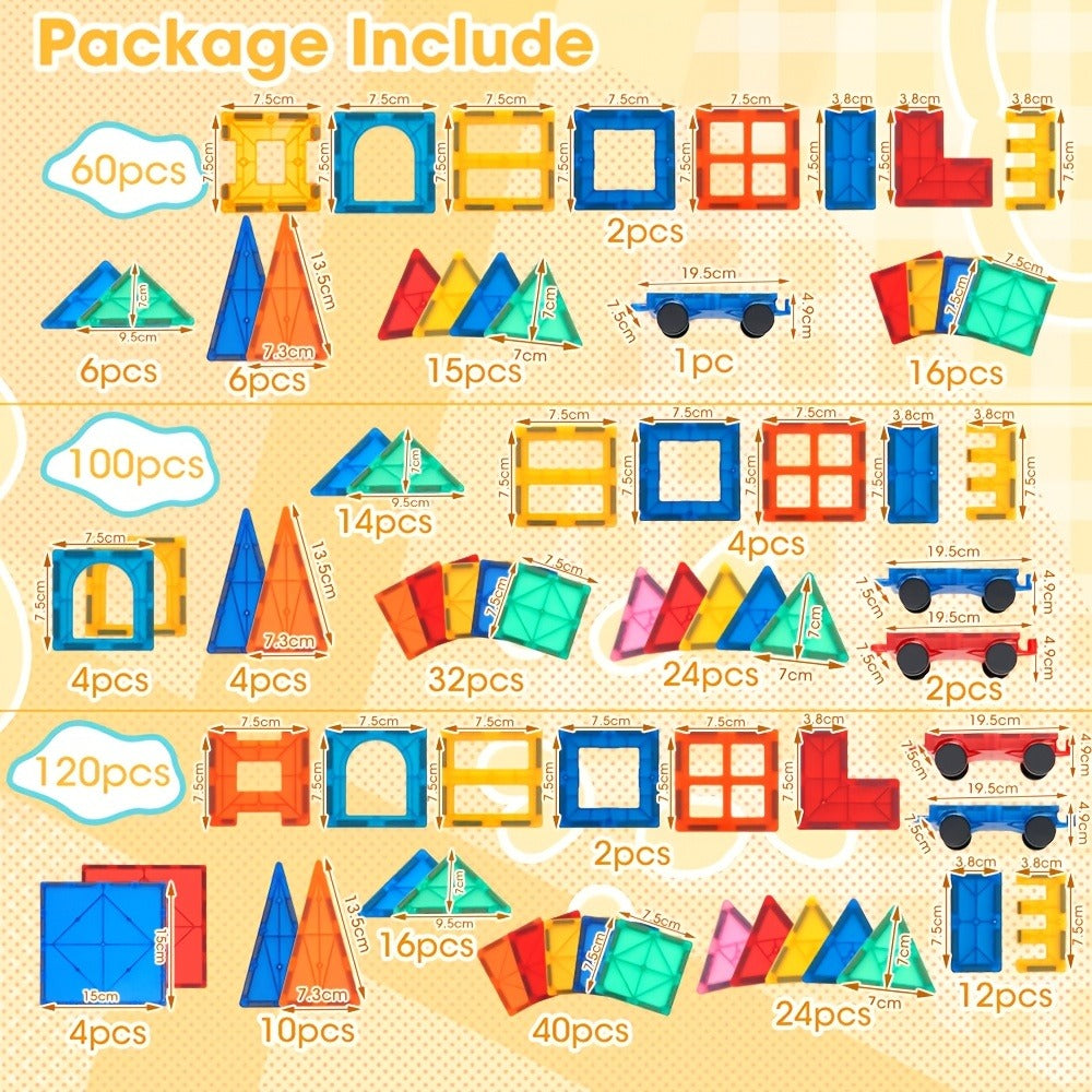 Magnetic Building Tile Set detail view 9 for Australian shoppers