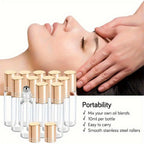 Glass Essential Oil Roller Bottle Set detail view 3 for Australian shoppers