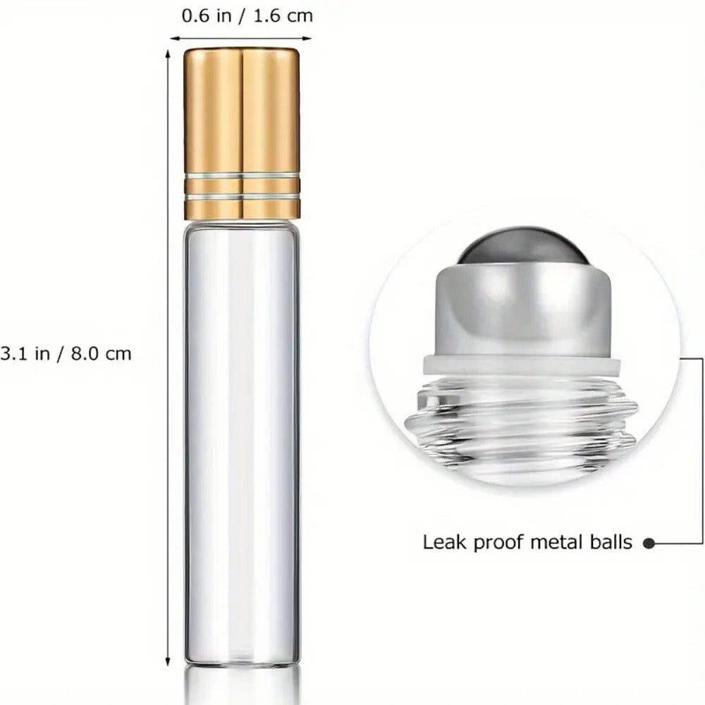 Glass Essential Oil Roller Bottle Set detail view 5 for Australian shoppers