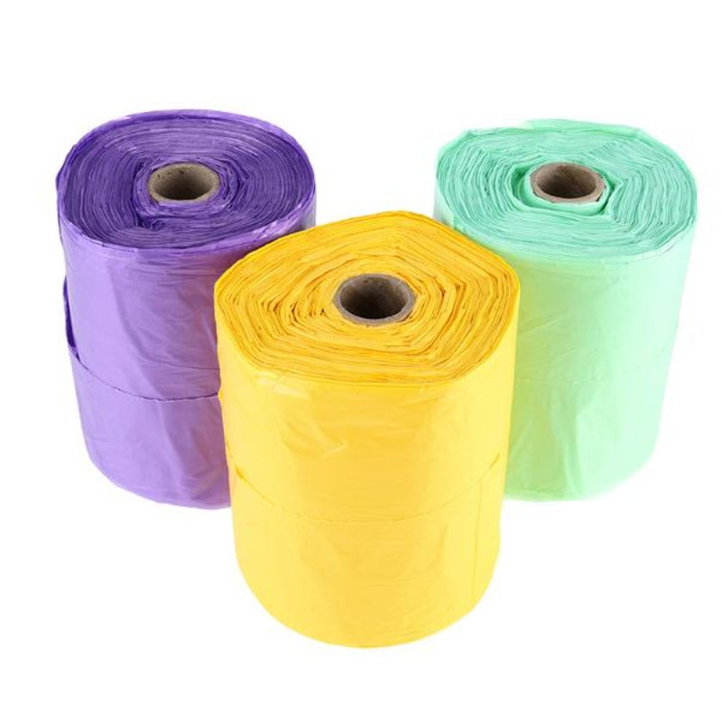 one Rolls 72 pcs Scented Large Bin Liner Kitchen Tidy Garbage Bag with Handle 35L 58cm x 71cm Scented: Lavender or Lemon or Lime