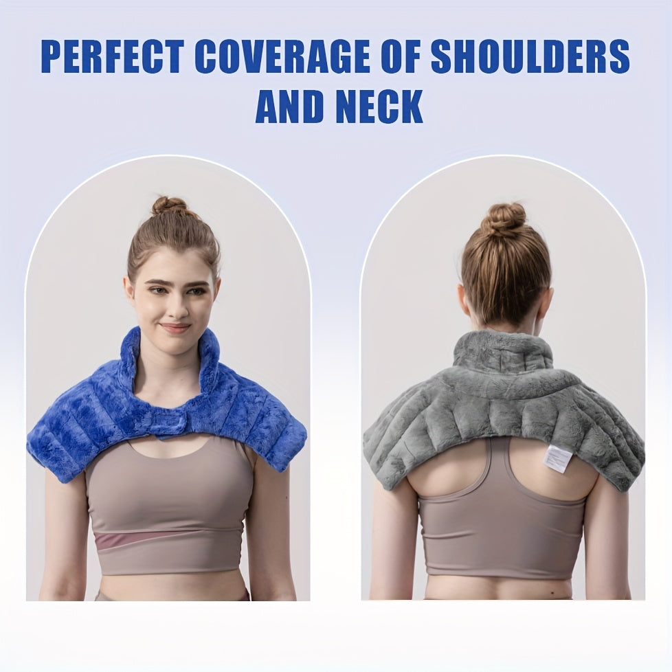 Uncn'S Versatile Microwaveable Neck And Shoulder Warmer Provides Soothing Moisture Heat for Relaxation, Is Gentle on The Skin, And Is Perfect for Alleviating